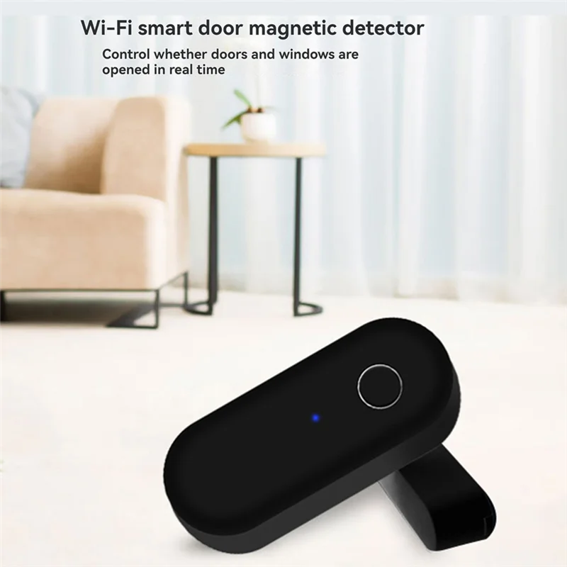 

PHILE-Tuya Smart Door Sensor Home Security Window Detector Door Sensor Switch Handle Window Alarm Contact Sensor
