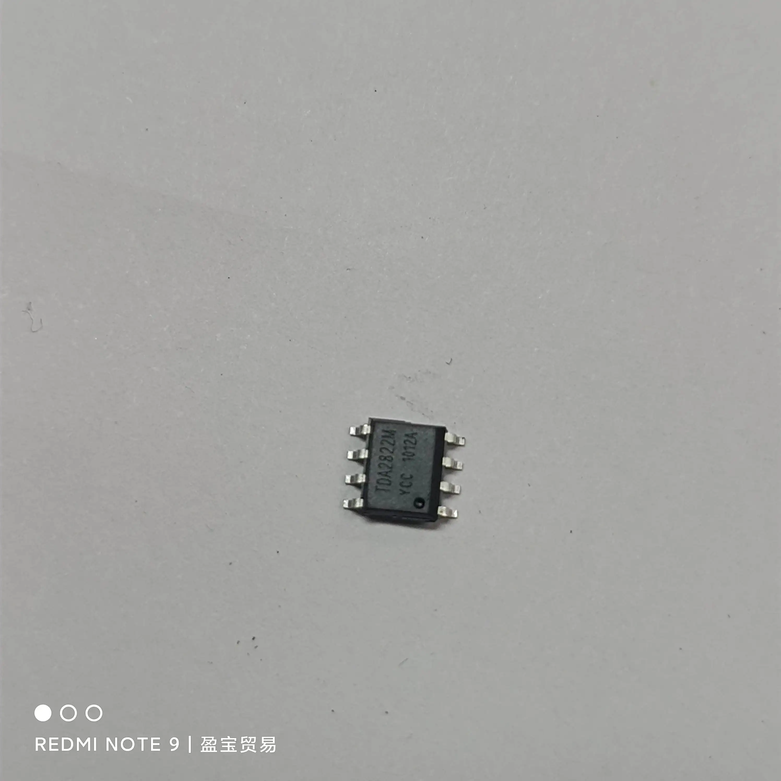 10 PCS Made in China IC TDA2822 Audio Power Amplifier Chip (3-6V) SMD SOP-8 TDA2822M