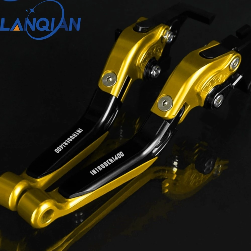 

FOR SUZUKI INTRUDER 1400 1990-2004 1991 1992 1993 Motorcycle Clutch Lever Brake Lever Set Foldable Adjustable Accessories Parts