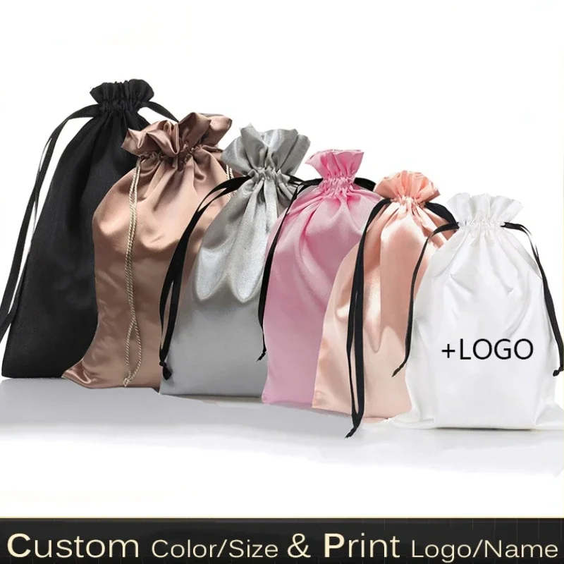 Luxury Bags No Logo - Bolsa de Regalo de Seda, Bolsa