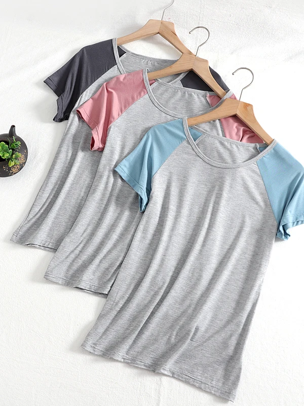 camiseta-feminina-de-verao-em-modal-com-gola-redonda-e-manga-curta-camada-base-simples-tamanhos-grandes-estilo-curto-ajuste-slim-top-macio-e-confortavel