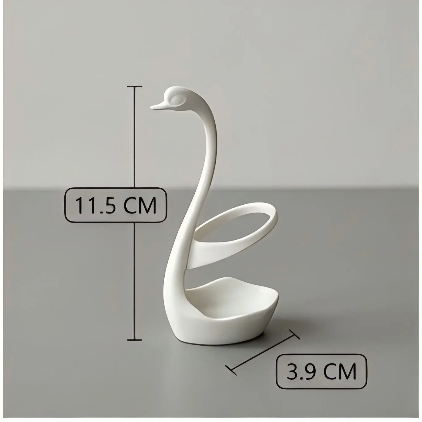 Swan Pen Holder Desk Organizer 3D Elegant Design for Office Study Room & Gift for Teachers