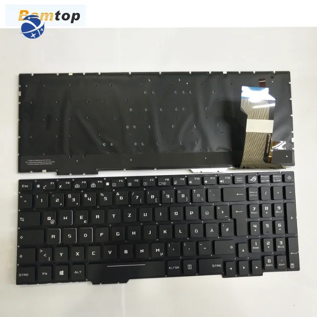 German Keyboard for Asus GL553 GL553VE ZX553VD FX553VD RGB Color Backlit GR Keyboard