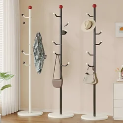 Coat rack Bedroom floor hanger does not take up space Home clothes rack Dormitory bag rack