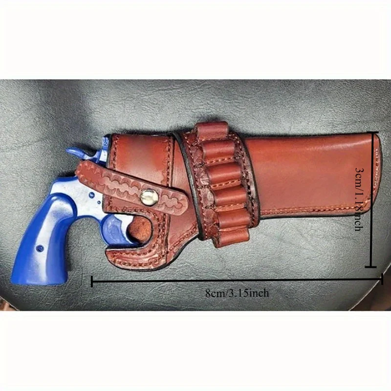 Nouveau Européen-américain médiéval vieux-ouest fanatique Cosplay Revolver gaine de protection