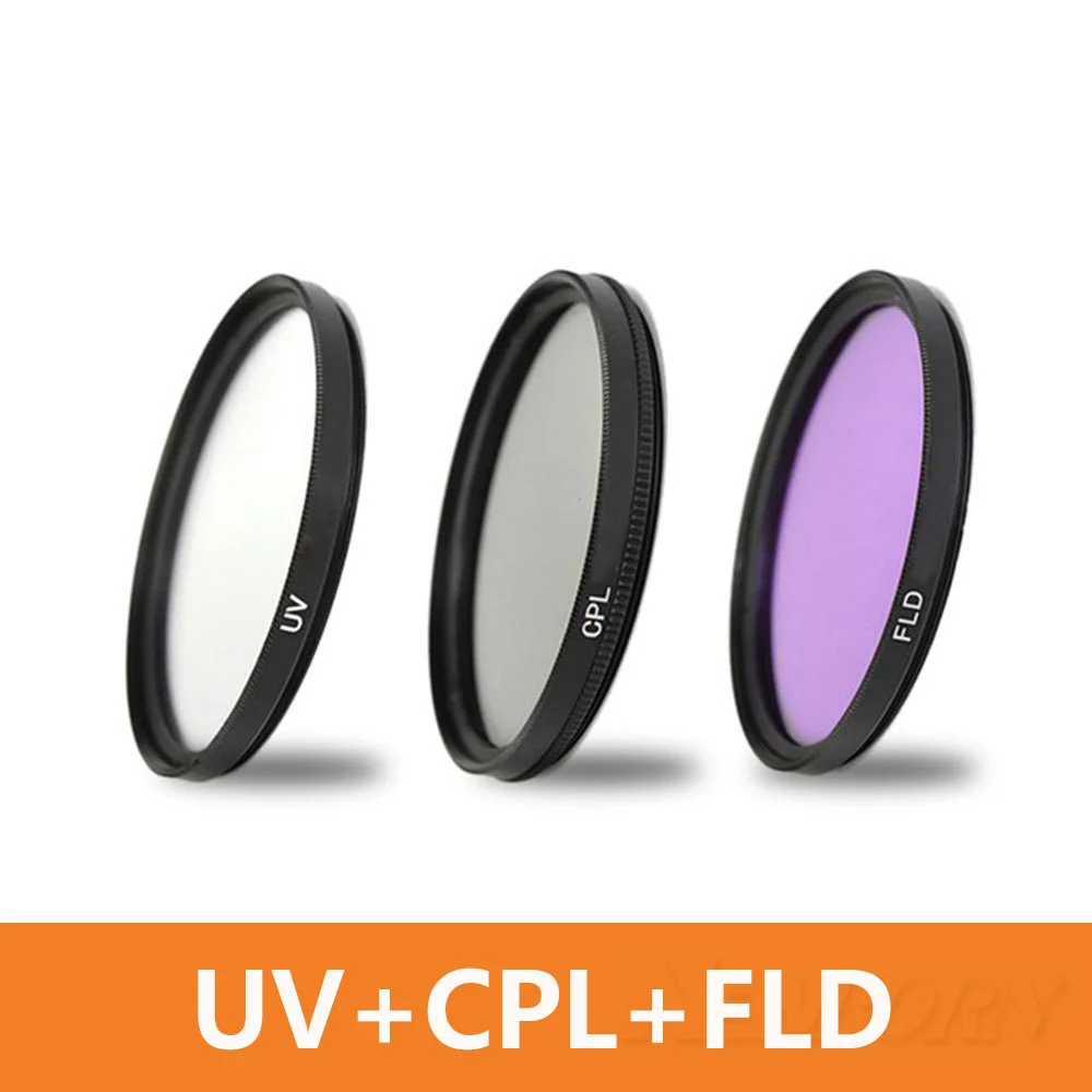 Camera Lens Filter Special Effect Accessories FLD UV CPL Polarizing ND2 4 8 Macro Close-up+1+2+4+10 49/52/55/58/62/67/72/77mm