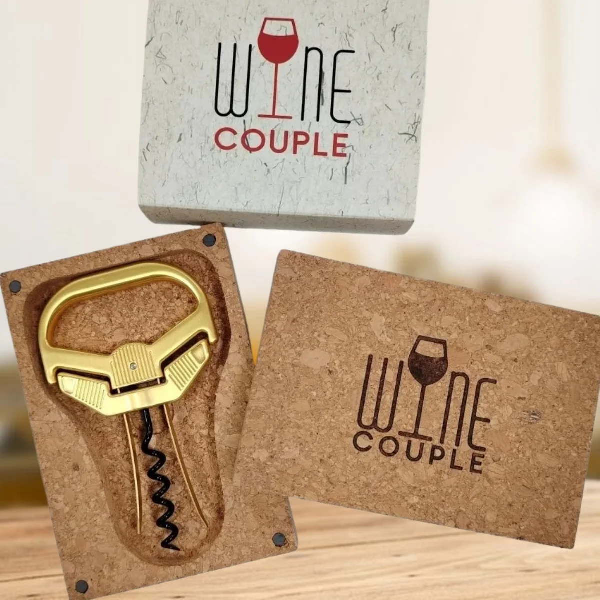 

Открывалка для вина — открывалка Ah-So в стиле двойной вилки: специально для удаления пожилых и хрупких винных пробок, винтажный дизайн, открывалка для бутылок