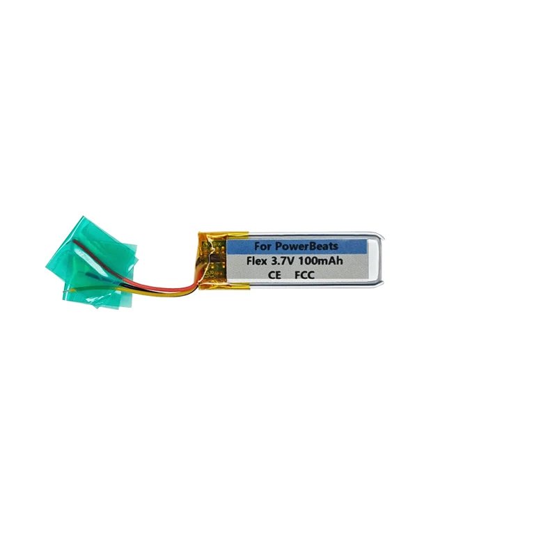 Original Replaces 100mAh A2295 Battery for Beats Powerbeats Flex Bluetooth Headsfree Headphone Batterie Accumulator AKKU