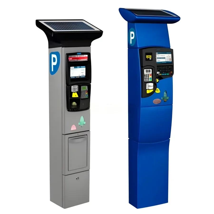 Outdoor Self-Service Carpark Multifunction Payment Kiosk With Scanner / Printer / Card Reader For Parking Lot
