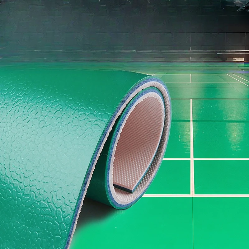 

Elastic floor glue thickened dance classroom, wood grain sports fitness street dance plastic PVC floor