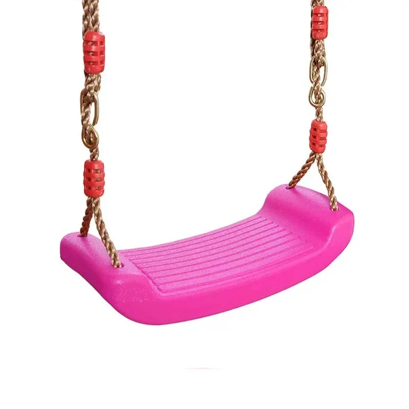 Altalena per bambini all'aperto accessori per attrezzature da gioco cortile esterno interno esterno tavola curva altalena tavola da seduta Hangin