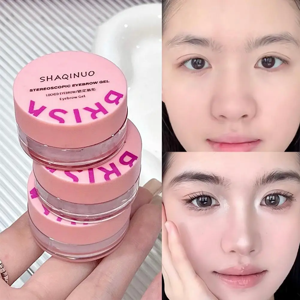 Прозрачное трехмерное мыло для формирования бровей, гель, водостойкое мыло, устойчивое к поту, макияж бровей, бровей R8d8