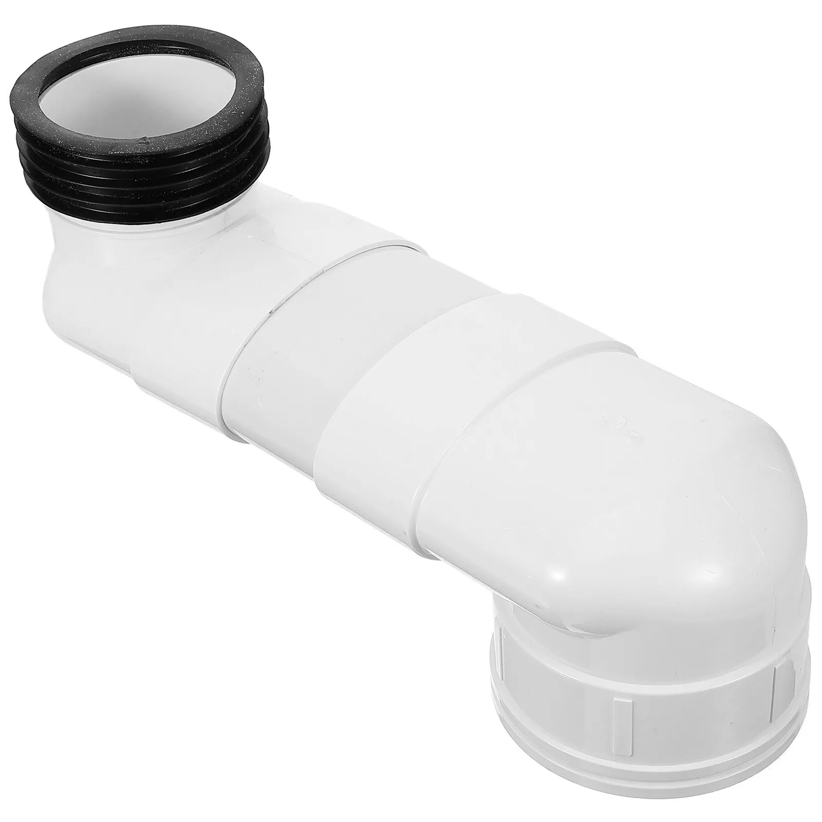 

Комплект пластиковых удлинителей для унитаза (1 шт.) для дома и общественных туалетов: предотвращает проблемы с дренажем, простая установка