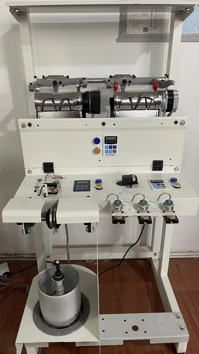 Double Spindles Automatic  Yarn Twisting and Rewinding Machine
