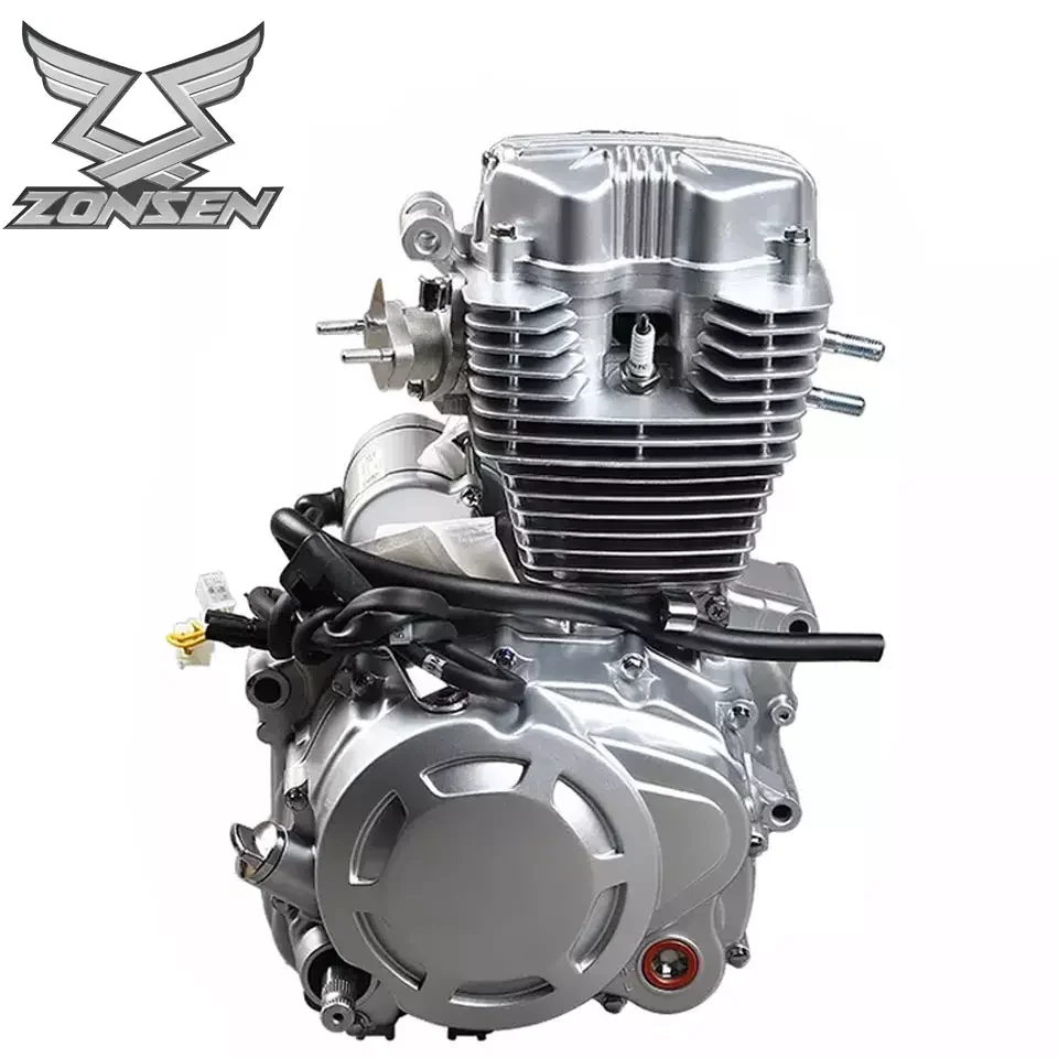 Silnik motocyklowy Zongshen 250cc, czterosuwowy, do motocykla trójkołowego