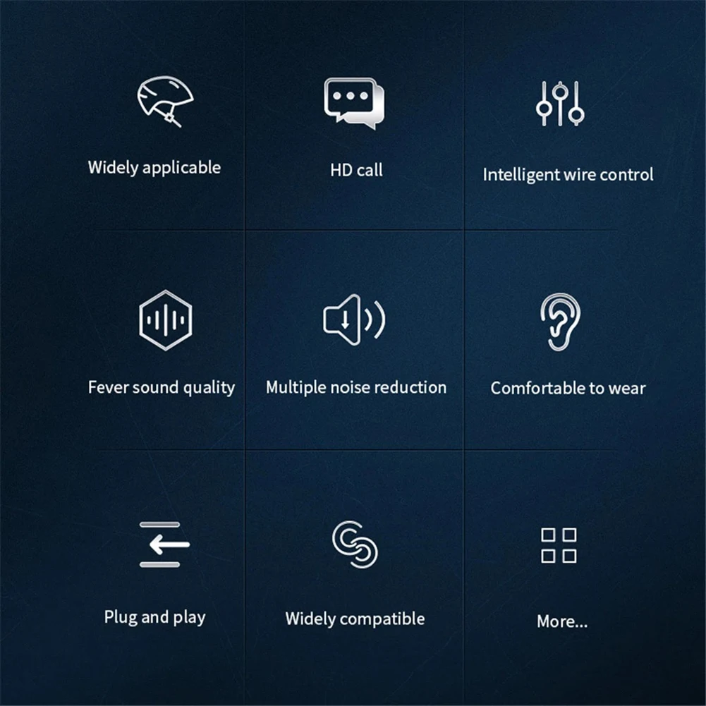 Wireless Riding Headphone Anti-interference Wireless Stereo Earphone Handsfree Moto Headphone 3.5mm Port Music Player Speaker