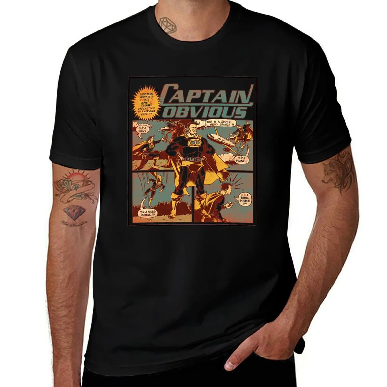 

Captain Obvious T-Shirt Moisture Wicking Athletic T-Shirt