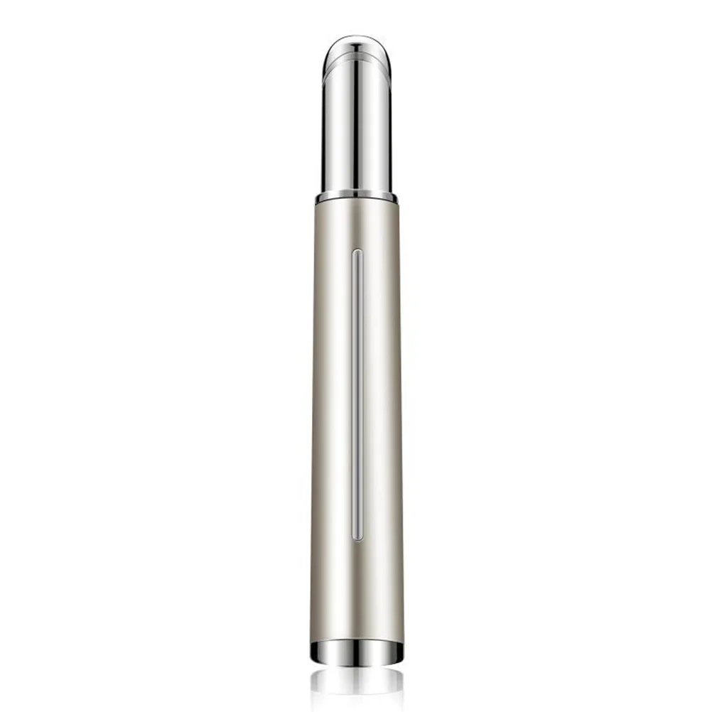 Barra de masaje para ojos, Mini herramienta portátil duradera de Metal para reafirmar las arrugas de los ojos, alivio del círculo oscuro, palo de belleza Facial, 1 Uds.
