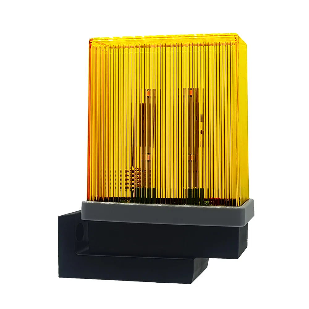 

12 В-265 В переменного/постоянного тока, мигающая лампа-вспышка для автоматического открывания ворот, наружная водонепроницаемая настенная лампа