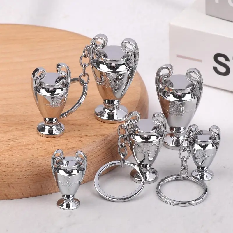 Trofeo de la Liga de Campeones de España, Italia, adorno, decoración, llavero, colgante, regalo de recuerdo