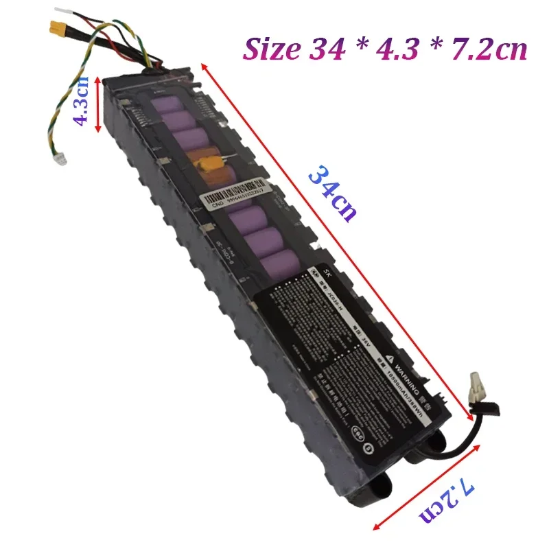 36V18650Power Battery for Xiaomi M365 Electric Scooter Special Battery Pack10500mAh Li-ion Battery with Waterproof Bluetooth BMS