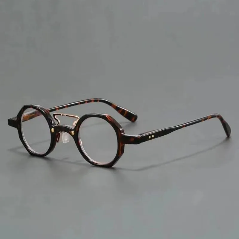 

Retro Round Frame Reading Glasses Frame For Men And Women Ultra Light Quality Prescription Eyeglasses Frame