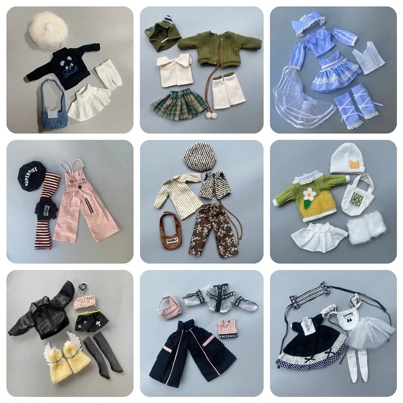 1/6 Doll Clothes Parts Fashion Ghost Mum Forest-Style Lolita Dress/Cute Maid Outfit/Jacket+Trousers For 30cm BJD Doll Dress Up