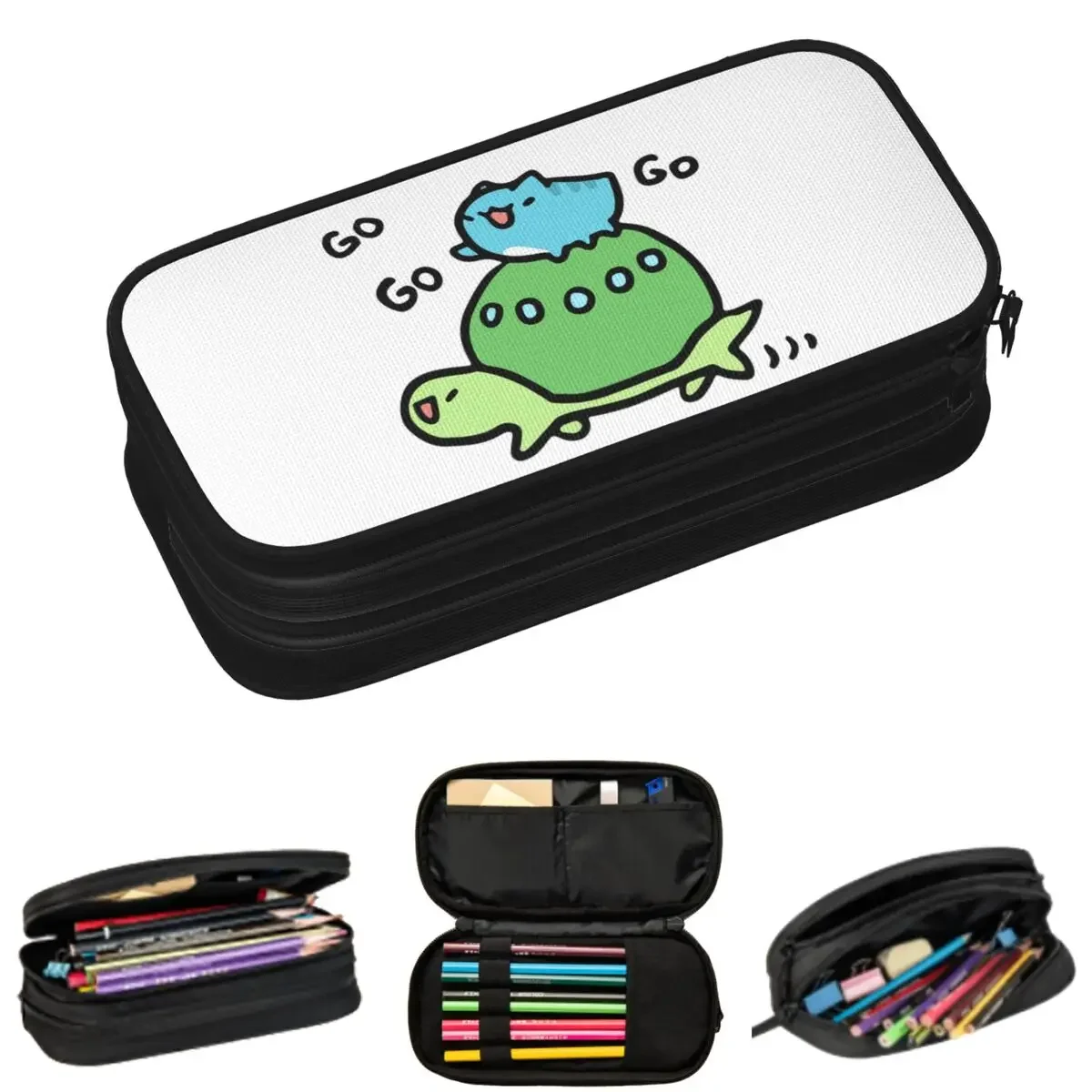 Comic Cat Bugcat Capoo Bug Cat (6) Pencil Cases for Students Gifts Pen Box Pencil Bag Large Capacity Pencil Pouch Pen Holder
