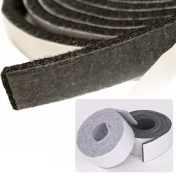 Self-Adhesive Felt Furniture Pad Roll For Hard Surfaces Heavy Duty Felt Strip 1M For Getting Scratches Home Improvement