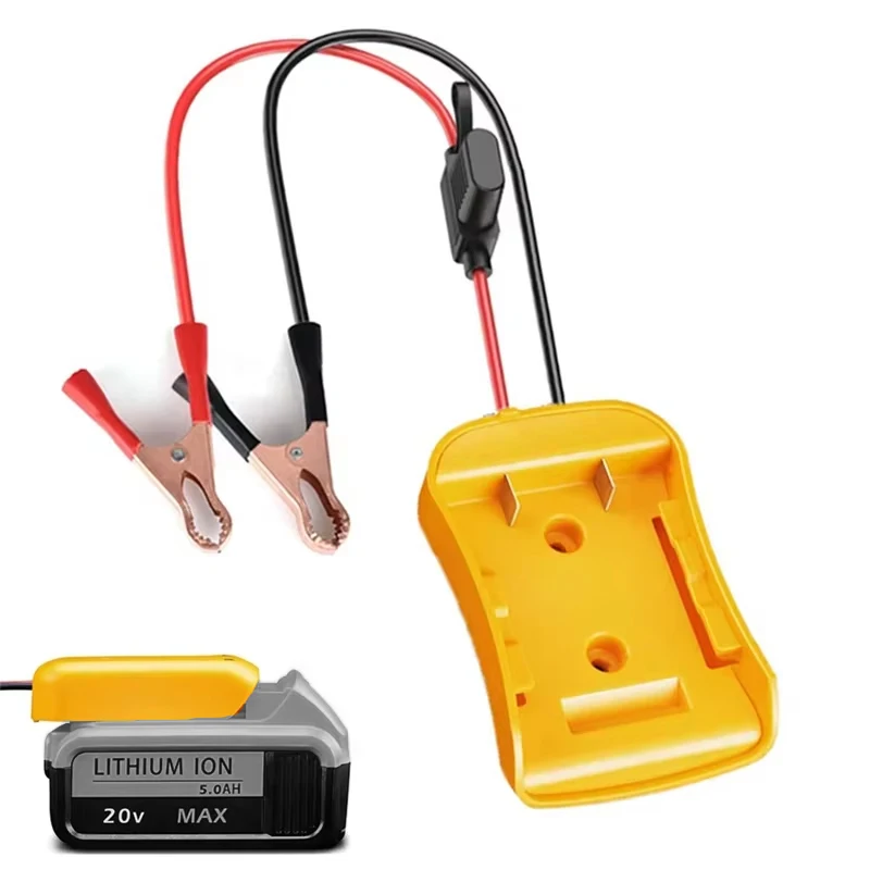 Car Jump Starter Car Booster for Dewalt 18V 20V Battery DCB203 DCB230 Emergency Booster Starting Device Jump Start Tool