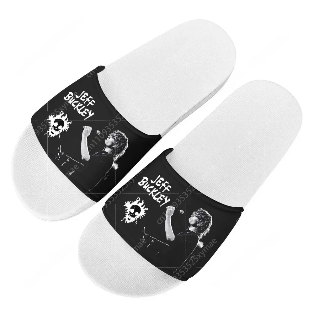 

Jeff Buckley Singer Slippers Fashion Water Shoes Pop Mens Womens Beach Pool Sandals High Quality Summer Slipper