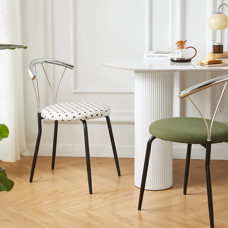 

Creative Ginkgo Dining Chair Vintage Home Modern Simple Backrest Chair
