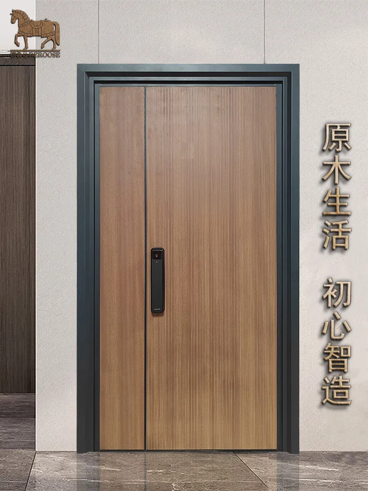 Custom Explosion-Proof Cast Aluminum Villa Entrance Doors Master-Slider Entrance Doors Custom Security Doors