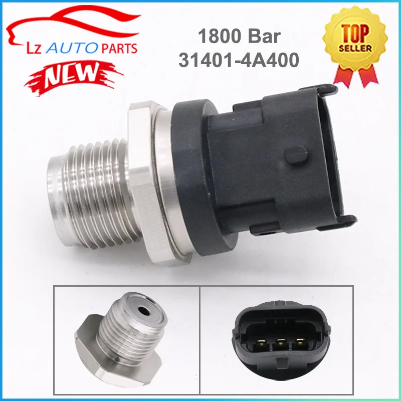 Fuel Rail Pressure Sensor Common Regulator 31401-4A400 314014A400 0281002863 98006101 for Hyundai Accent Elantra Tucson Kia CEED