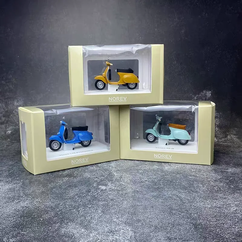 NOREV Diecast 1/18 مقياس بياجيو فيسبا 50R 125 بريمافيرا سبيكة نموذج دراجة نارية لعب للأولاد هدية جمع وعرض #6