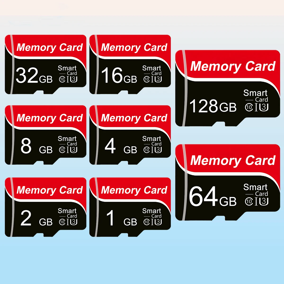 Micro-Speicherkarte 128GB 32GB 64GB 32GB 16GB 8GB 4GB 2GB 1GB TF-Karte SD/TF-Flashkarte 32 64 128GB Klasse 10 Speicherkarte für Telefon