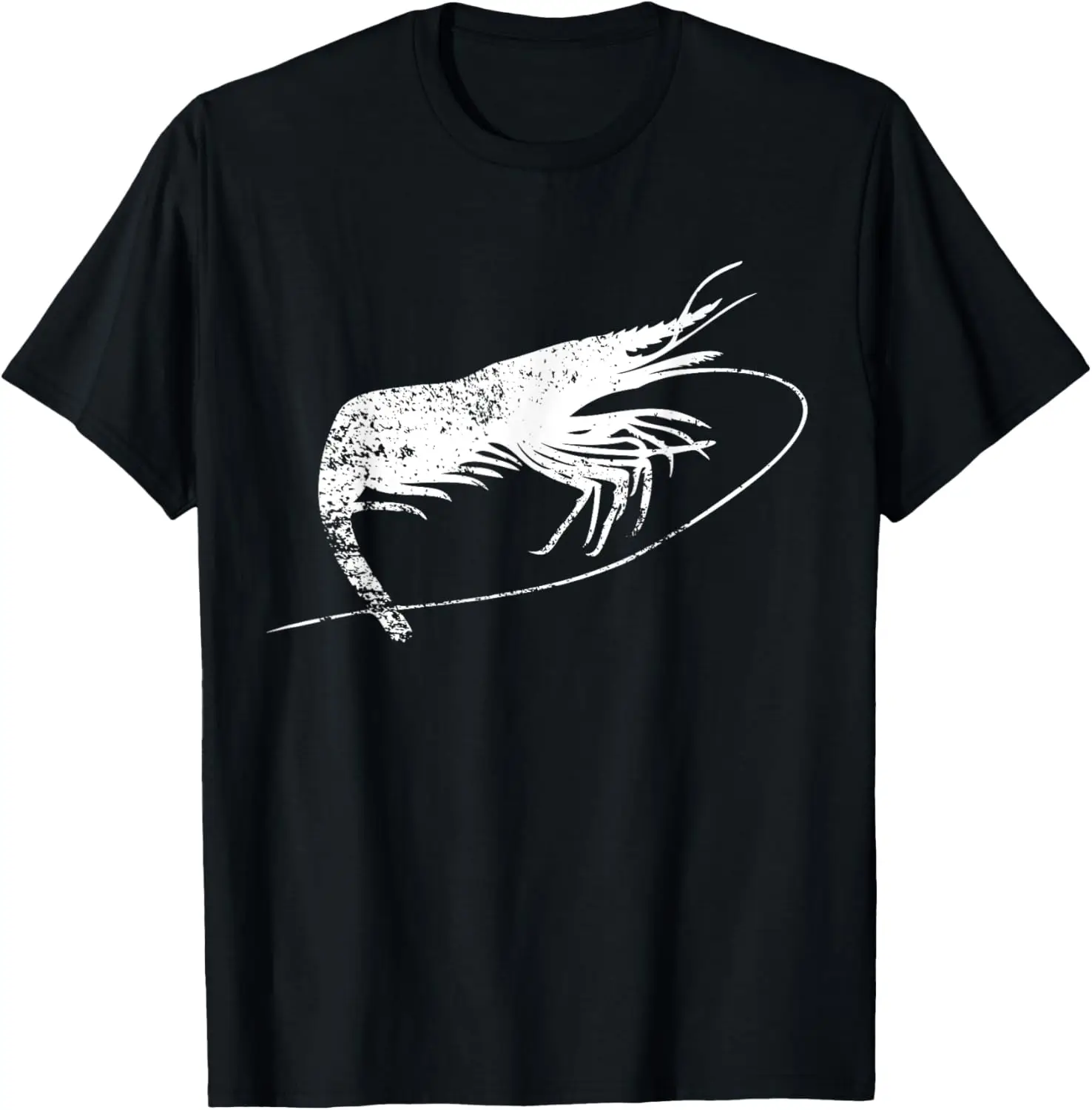 

Grunge Shrimp Print - Vintage Shrimp T-Shirt