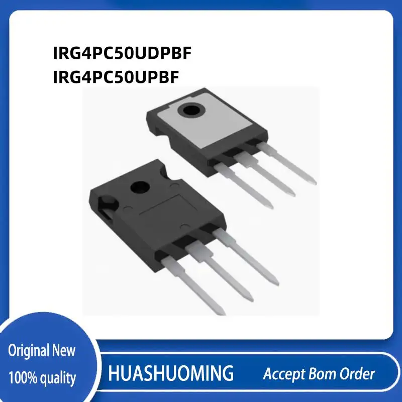 10Pcs/Lot New IRG4PC50UDPBF  IRG4PC50 G4PC50UD 4PC50 IGBT   IRG4PC50UPBF   IRG4PC50U      TO-247