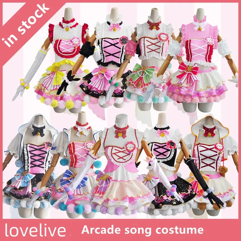 

Lovelive Flower Bouquet Cosplay Nico Kotori Tojo Maki Eli Ayase Nozomi Hanayo Lolita Dress Love Live Uniform Cosplay Costume