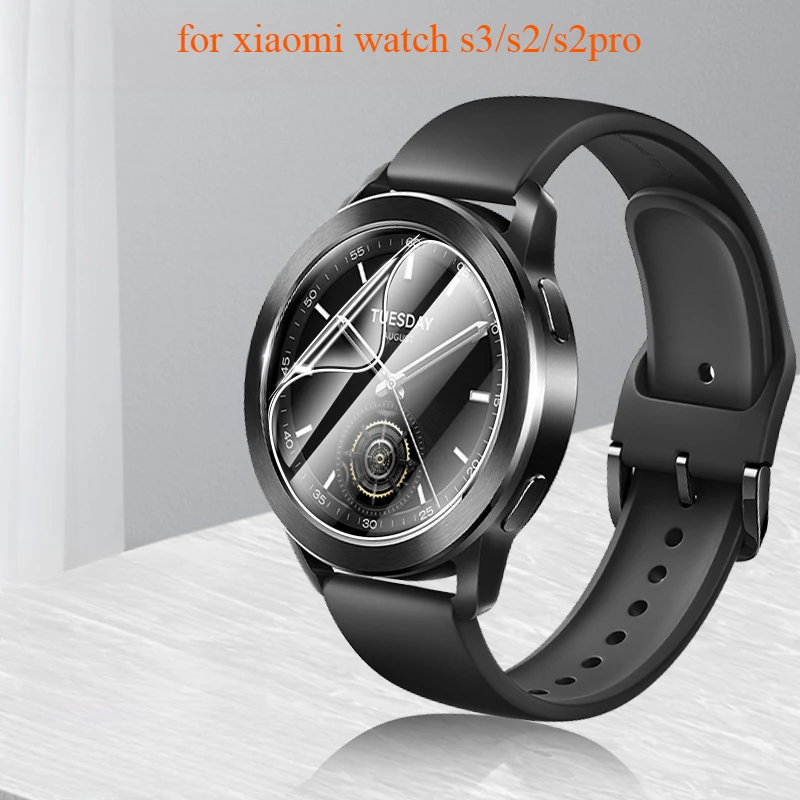 

5 упаковок защитной пленки для Xiaomi Watch S3 S2 MI Watch 2 Pro, защитная пленка для экрана, мягкая гидрогелевая защитная пленка для экрана смарт-часов