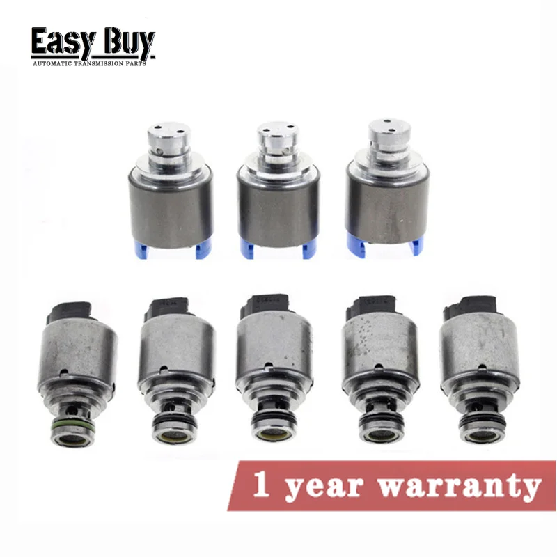 

8PCS 5HP24 5HP24A Transmission Solenoids Kit Fits For BMW 740i 525i X5 4.4i Jaguar XJ8 XK8 4.0L