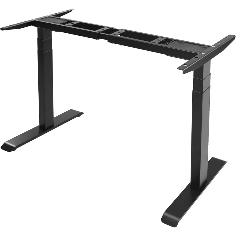 

Fromann 3 Tier Legs Dual Motor Electric Standing Desk Frame Height Adjustable Handset with USB A+ C Ports Heavy