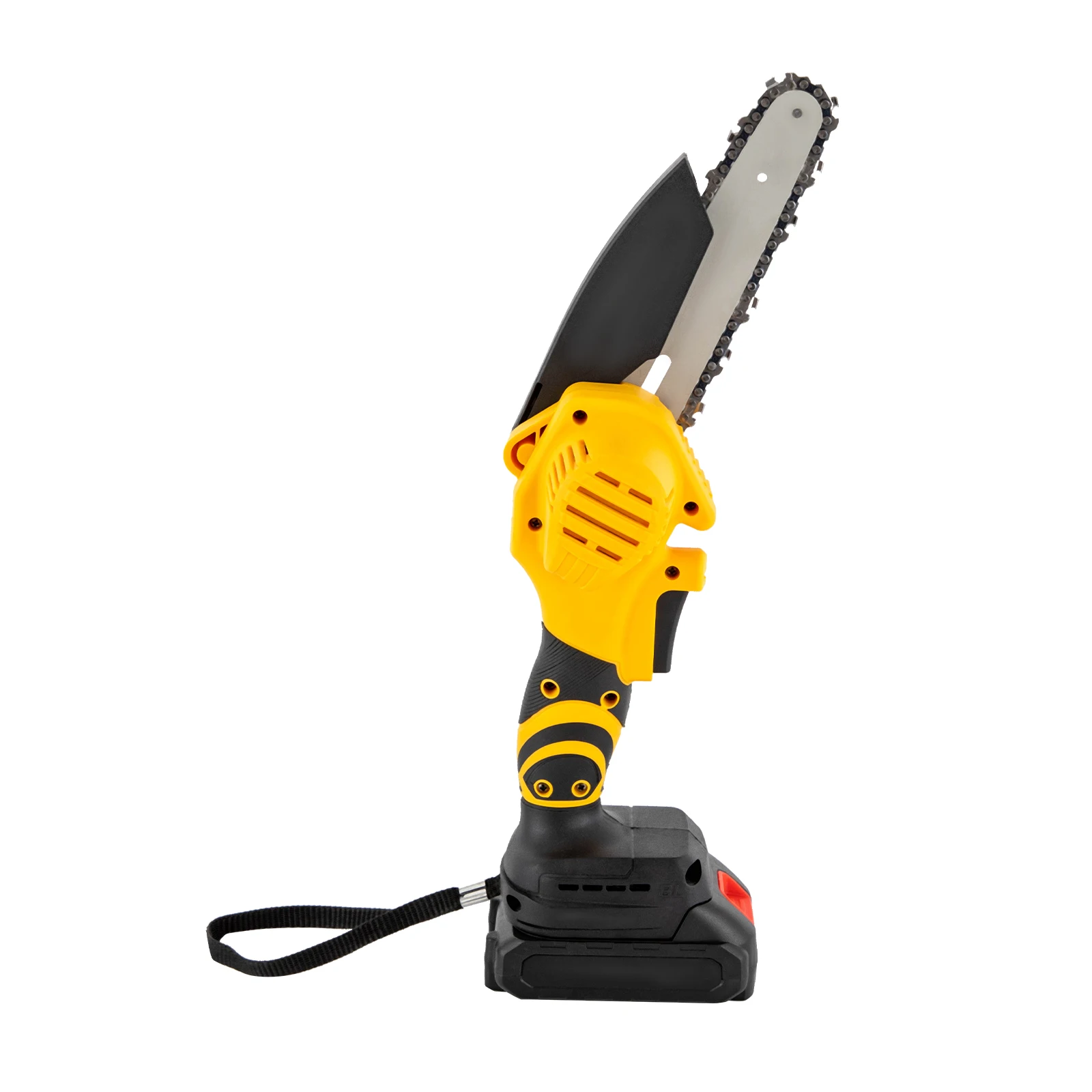 Cordless Electric Chainsaw – 380W Pure Copper Motor – 98.42Ft/S Chain Speed – 6