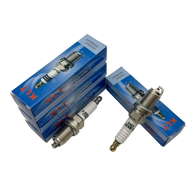 4 szt. 3-elektrodowe świec zapłonowych LPG CNG LNG ETA-BKR7-CNG DO IK20TT VK20 BKR6EIX PFR7B-D BKR7EIX BKR-GAS LPG1 IFR7F-4D BKUR6ET-10
