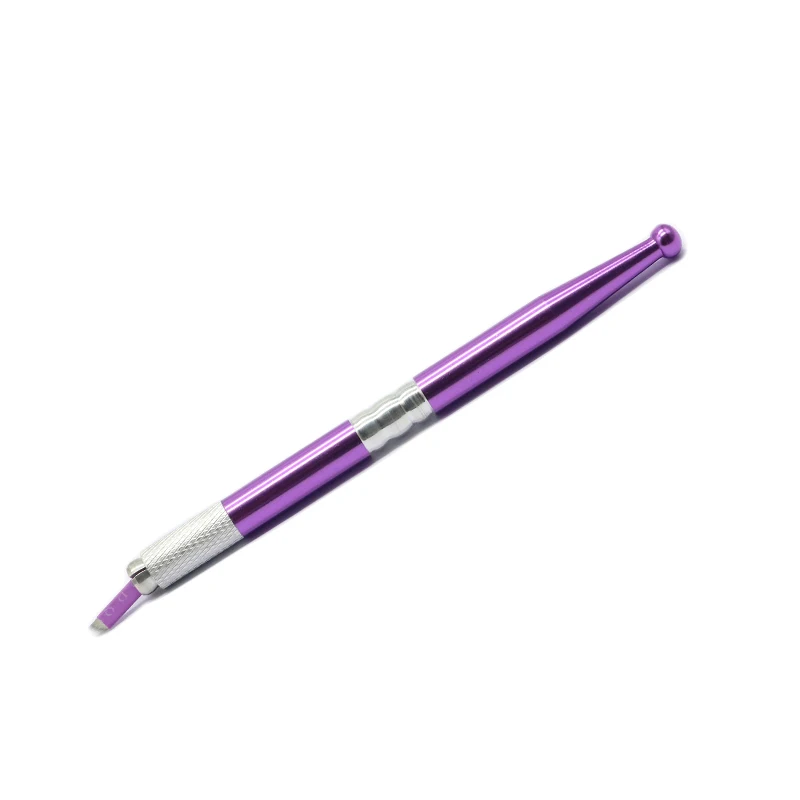 20/50pcs U pin DDQ 12/14/18 Pins Permanent Makeup Eyebrow Tatoo Blade Microblading Needles For 3D Embroidery Manual Tattoo Pen