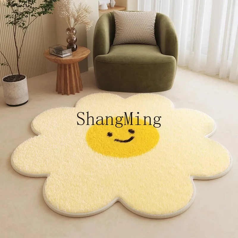 

Новый милый коврик PYH необычной формы для гостиной, спальни, прикроватный коврик, напольный коврик для кабинета, под компьютерное кресло, для вращающегося стула, нескользящий