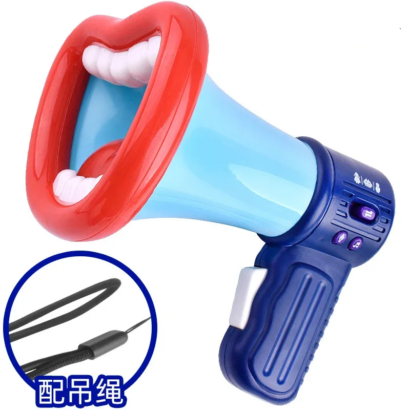 Vorschule Lernspielzeug Big Mouth Voice Changer Super Speaker Aufnahme Lesen Lehrmittel Hochzeit Party Spiele Gag Spielzeug