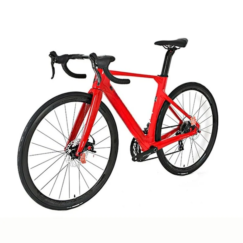 R10 24-speed variable speed adult carbon fiber barrel shaft disc brake windbreak racing full hidden inner wiring road bike