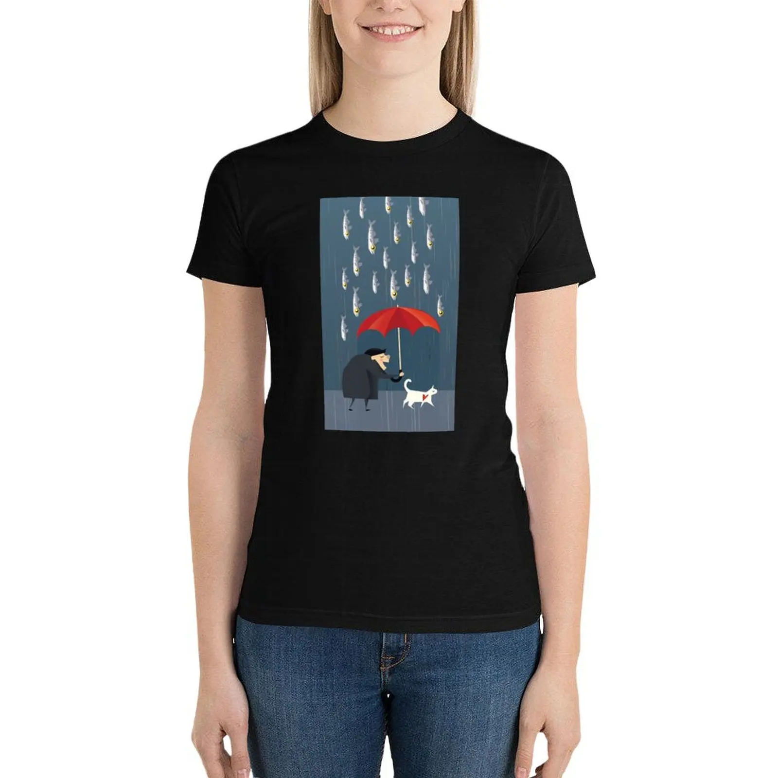 Kafka on the Shore T-Shirt customizeds customs design your own animal prinfor ariat shirts for Women