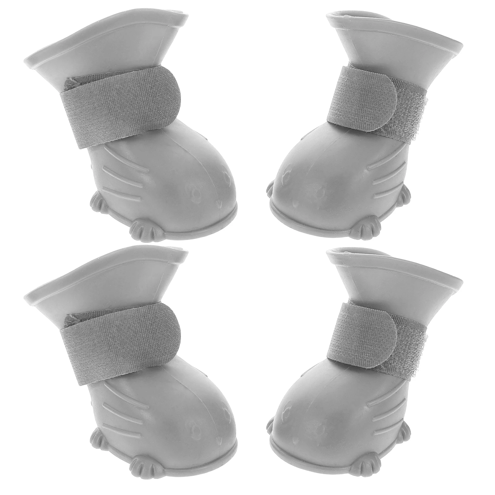 

4 Pcs Dog Rain Boots for Mud Outdoor Shoes Feet Covers Waterproof Protector Dogs
